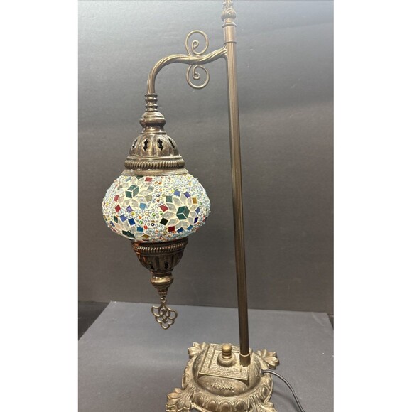 Unbranded Other - Turkish Moroccan Colorful Glass Mosaic Lamp